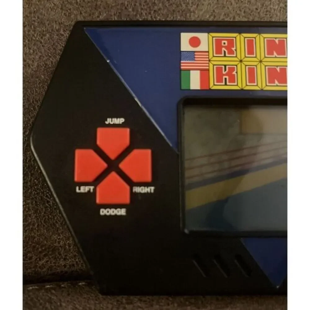 ACCLAIM RING KING HANDHELD VIDEO GAME 1989 VINTAGE‎ NO BATTERY COVER, TESTED
